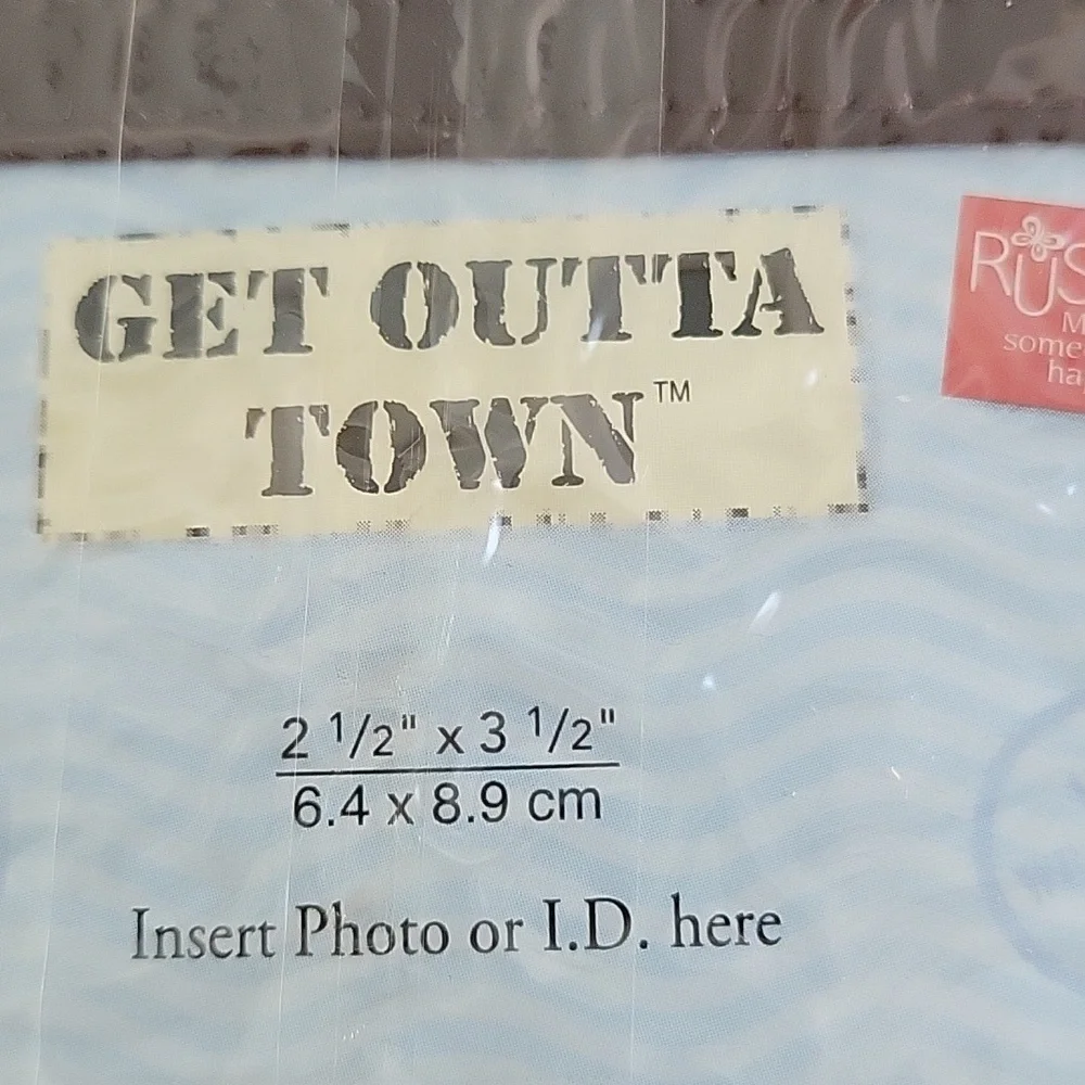 Brown Golf Passport Wallet/Organizer by Russ Berrie